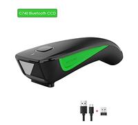 Lettore di codici a barre Scanner di codici a barre C740 Wireless 1d CCD Scanner USB Lettore di codice a barre tascabile for il pagamento mobile per l'inventario