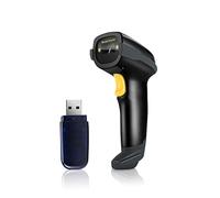 Lettore di codici a barre Scanner di codici a barre wireless 1D con funzione di visualizzazione della data compatibile con 2,4 g wireless USB Codici a barre Wired Leggi per l'inventario