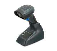 Lettore di codici a barre wireless Datalogic QM2131 Lettore wireless di codici 1D con frequenza radio a 433 MHz, portata fino a 25 m e base di
