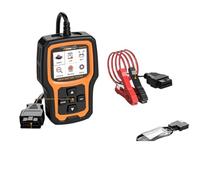 Lettore di codici AD410 PRO + test della batteria, controllo del motore con funzione OBD2 completa, strumenti diagnostici for auto