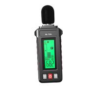 Lettore di decibel portatile con schermo LCD ampi campi di misurazione per ingegneria acustica e valutazione ambientale Misuratore di rumore digitale