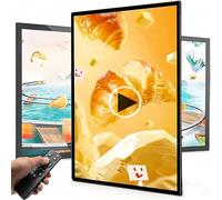 Lettore di digital signage con USB plug-and-play, display da parete per pubblicità video e immagini in orientamento orizzontale o verticale