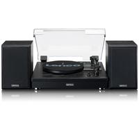 Lettore di dischi Bluetooth 33/45/78 Giri con 2 altoparlanti Modello LS-101BK - Nouvo