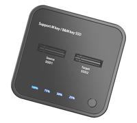 Lettore di dischi rigidi con interfaccia USB 3.1 Gens2 da 10 GBps per dischi rigidi SATA/PCIe Base per un facile accesso ai dati