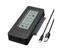 Lettore di dischi rigidi esterni - Strumento di recupero adattatore USB professionale premium per l'ufficio domestico Donne Uomini Adulti Kit convertitore per trasferimento dati Cavo connettore IDE