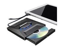 Lettore di Disco Ottico Esterno - Masterizzatore USB | unità USB esterna - Per dispositivi, computer desktop, attività di gioco, ufficio, casa, utilizzo in auto e durante i