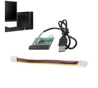 Lettore di floppy disk USB, adattatore per floppy, convertitore di unità USB A, accessorio per archiviazione PC, soluzione plug disk, laptop e desktop, adattatore per unità floppys, funzione creata