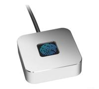 Lettore di impronte digitali USB per Windows 10/11, scanner biometrico di sicurezza con riconoscimento a 360 gradi, crittografia Smart ID, USB-A e tipo C, in lega di zinco, supporto per archiviazione