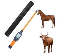 Lettore di microchip per animali domestici, identificatore per marchi auricolari, memoria per 20000 dati, ideale per allevamenti, rifugi per animali e proprietari di animali domestici.