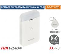 Hikvision ds-pt1-we ax pro lettore tag di prossimità tri-x wireless...
