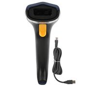 Lettore di scanner di codici a barre Pistola portatile USB cablato 1D 2D Sensore industriale automatizzato Plug and Play per POS Negozio al dettaglio