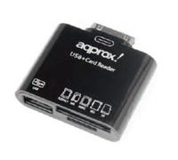 Lettore di schede Approx appCRS USB 2.0 Samsung 30-pin Nero