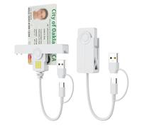 Lettore Di Schede CAC USB + USB-C, Lettore Di Smart Card 2 in 1 Military DOD Com