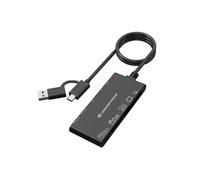 Lettore di schede Conceptronic BIAN10B USB 3.2 Gen 1 Type-A/Type-C Nero 5000 Mbit/s
