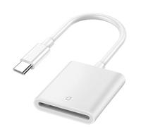 Lettore di schede da USB-C a SD compatibile con iPhone 15, iPad Pro, MacBook Pro/Air, iMac M1 M2, Chromebook, XPS, Galaxy S22/S23 e altri (porta SD)