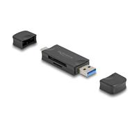 Lettore di schede DeLOCK 91020 USB 3.2 Gen 1 Type-A/Type-C