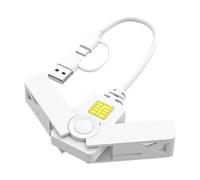 Lettore di schede di accesso comune astuto di USB-C Lettore di carte di credito di IC ID pieghevole per il pagamento delle tasse e dell'identità