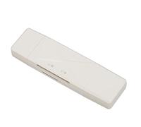 Lettore di Schede di Memoria, ABS Compatto Lettore di Schede di Memoria USB 3 in 1 Ultrasottile 3 Connettori Trasferimento Rapido Sensibile USB C Interfaccia USB 3.0 MICRO USB per Laptop (Bianco)