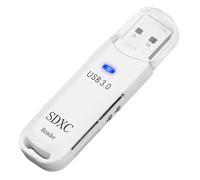 Lettore Di Schede di Memoria - Lettore Di Schede USB Multifunzione Ad Alta Velocità senza Aspetta, Elettronici Universale Portatile per Drones TV LCD Computer Telecamere Registratori