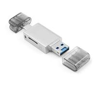 Lettore di schede di memoria nano TF Micro-SD da USB-C tipo C/USB 2.0 a NM