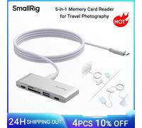 SmallRig 4746 Lettore di schede di memoria 5-in-1 per la fotografia di viaggio