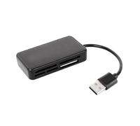 Lettore di schede di memoria USB 6 in 1 per MS simultaneamente leggere scrittore per laptop