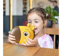 Lettore di Schede Giraffa Macchina per L'apprendimento Precoce di Schede Flash Interattive per L'illuminazione del Linguaggio dei Bambini, Giocattoli Cognitivi Visivi per Bambini