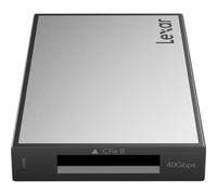 Lexar Lettore di schede CFexpress 4.0 di tipo B, compatibile con flusso di lavoro professionale Lexar Workflow, adattatore da USB-C a USB-A, compatibile con PC, laptop, tablet, smartphone