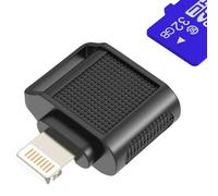 Lettore di schede Micro SD Lightning adattatore di memoria per iPhone 14 13 Pro Max per Apple iPad fotocamera digitale TF connettore flash trasferimento dati su smartphone memoria esterna mobile mini