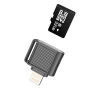Lettore di schede Micro SD per iPhone 14 13 per Apple Adattatore Lightning a TF Fotocamera Digitale Accessori Telefono Memory Stick Trasferimento Fotografia Foto per IPad Cavo Flash Drive Convertitore