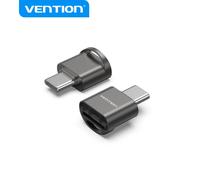 Lettore di schede microSD - Interfaccia USB 2.0 - Tipo C - Processo di galvanoplastica in nichel - colore nero NEW