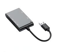 Lettore di schede multiplo USB3.0 6 in 1 Smartests/MS/M2TF/SDTF Lettore di schede Immagine USB3.0