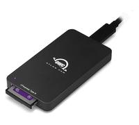 OWC Atlas FXR - Lettore di schede CFexpress Thunderbolt (USB-C) + USB 3.2 (10 Gb/s), CFexpress di tipo B, ultracompatto e universalmente compatibile per DIT, fotografi, videografi e creatori