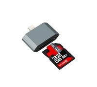 Lettore di schede SD Lightning Adattatore Micro SD Card Reader Scheda per iPhone 14 13 Pro Max Fotocamera Cellulare Scheda di memoria per iPad Lettore di schede per Apple TF Memory Stick Lettore di