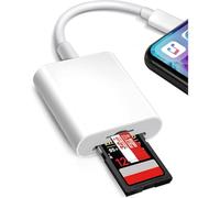 Lettore di schede SD USB-C 3 in 1 con adattatore SD e Micro SD, compatibile con iPhone, MacBook e altri dispositivi