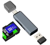 Lettore di schede SD USB C Adattatore USB da Micro SD a Card Reader per iPhone 17 16 15 Pro Max Compatibile con Samsung S26 Memoria OTG 3.0 per Apple iPad Fotocamera Cle Macbook Ricarica TF