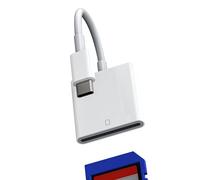Lettore di schede SD USB C per Apple iPhone15 Pro Max Plus per iPad Air Macbook Pro compatibile per Samsung Galaxy S23 Type-C Adattatore di memoria per fotocamera Compact Flash Drive 3.0 Thunderbolt 4