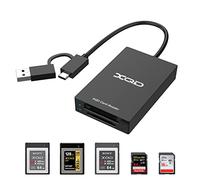 Lettore di schede SD XQD USB 3.0,USBA/Type C XQD/SD Card Reader, doppio slot, lettore di schede di memoria, compatibile con Sony G/M Series, Lexar Mark Cards,Sony G Series, per Windows/Mac OS/Linux