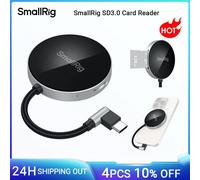 Lettore di schede SmallRig SD3.0/SD4.0, trasferimento ad alta velocità per Windows/Mac per iPhone per Samsung per tablet telefoni cellulari 4869/4870