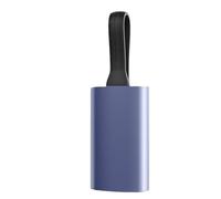 Lettore di schede TF a due porte USB Tipo C Velocità veloce 312 MB/s Trasferimento di lettura simultanea Metallo portatile per la fotografia Gestione dei dati Due interfacce USB Tipo C Lettore di