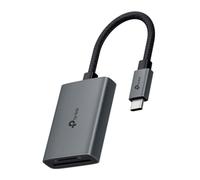 TP-Link Lettore di schede USB 3.0 Type-C a SD e microSD 3.0, supporta schede SD multi-tipo fino a 2 TB, accesso dual card contemporaneamente, Plug and Play, trasmissione UHS-I più veloce, fino a 200