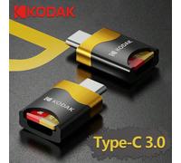 Lettore di schede universale Kodak USB 3.0 e Type-C, multifunzione, supporta il trasferimento ad alta velocità di schede SD e Micro SD ABS