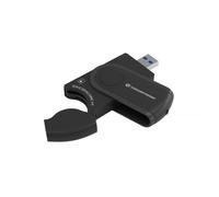 Lettore di schede USB 3.0 4 in 1 Conceptronic BIAN04B per SD x 2/ TF/MicroSD x 2/USH-I