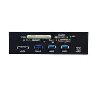 Lettore di schede USB 3.0 sul pannello frontale costruito per il trasferimento veloce dei dati e lettori di schede interne universali per PC