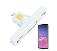 Lettore di Smart Card | Lettore di schede CAC ad accesso comune,Lettore CAC portatile USB C per Smart Card CAC, salute, identificazione governativa, banca IC, carta di credito, B: Tipo-c, Se référer