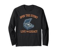 Lettore discografico in Vinile Spin The Story Live Legacy Maglia a Manica