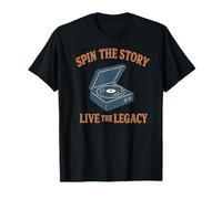 Lettore discografico in Vinile Spin The Story Live Legacy Maglietta