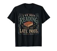 Lettore Divertente per Gli Amanti dei Libri dalla fine del 1900 Maglietta