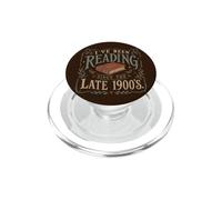 Lettore divertente per gli amanti dei libri dalla fine del 1900 PopSockets PopGrip per MagSafe