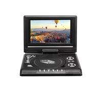 Lettore DVD CD EVD da 7,8 Pollici, Lettore Digitale da Tavolo, TV, Telecomando, Portatile, da Viaggio, Girevole A 270 (UE)